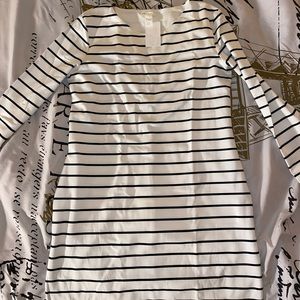 H&M Long-Sleeves Stripped Dress